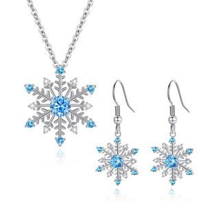Adorable Snowflakes Jewelry Set